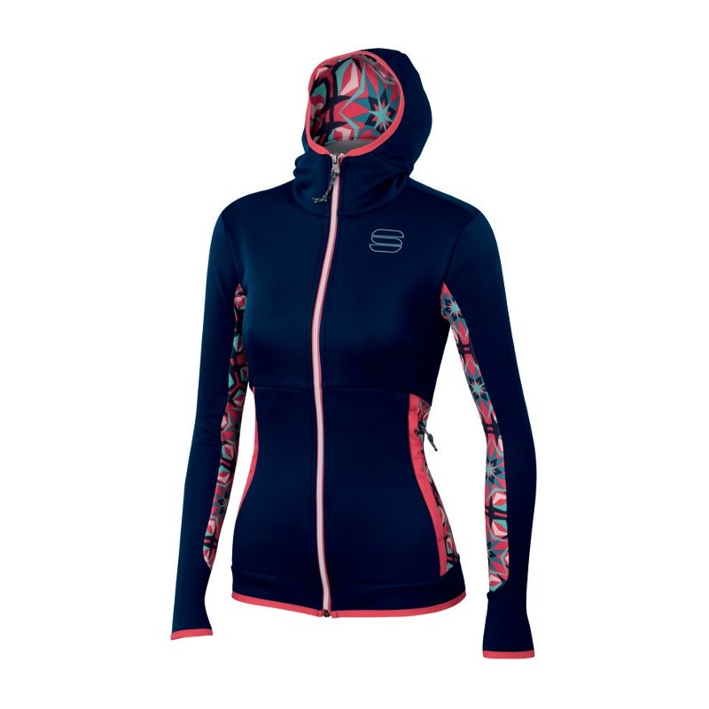 Uppvärmning jacka Sportful Rythmo W svart iris